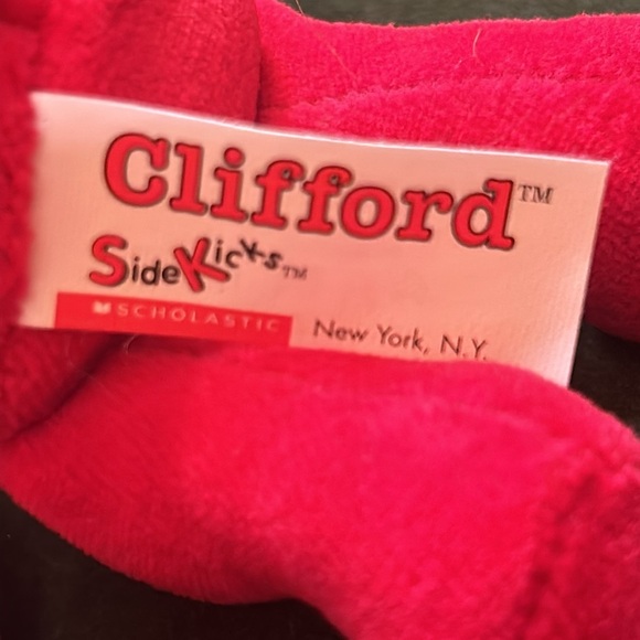 2 Clifford The Big Red Dog Scholastic Plush Stuffed Animal Dogs Finger Puppet - Picture 15 of 16